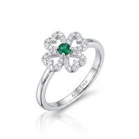 Ring Brosway Woman FANCY LIFE GREEN in Silver Cubic Zirconia